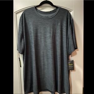 Nike Breathe Training T-Shirt 3XL Anthracite NWT